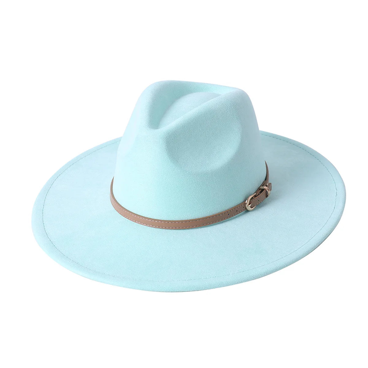 Vegan Suede Fedora Rancher Hats Blank Hats