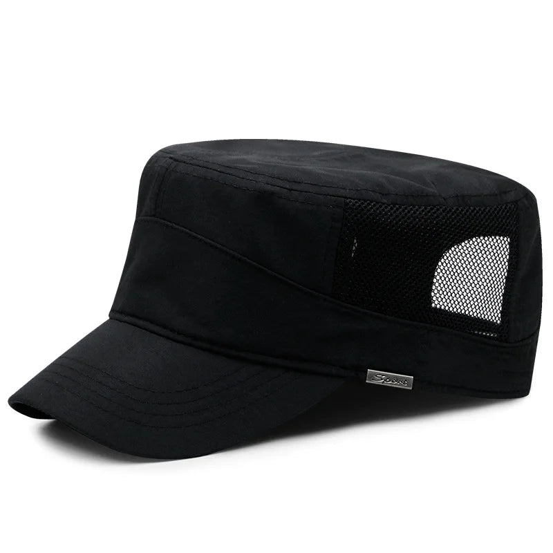 Dad Casual Sun Cap Male Outdoors Sports Hat Adult Flat Top Hats