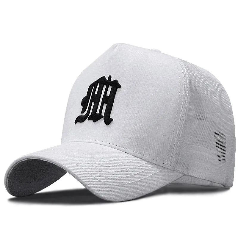 56-60CM 61-68cm Big Head Man Plus Size Baseball Cap Men Summer 100% Cotton Mesh