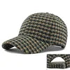 Spring And Autumn Female 6-Panel Tweed Cap
