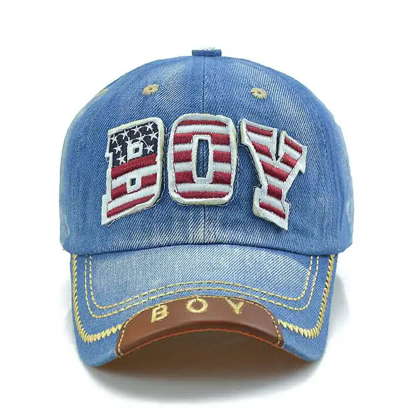 Kids Baseball Cap Boys Summer Sun Dad Hat Children Boy