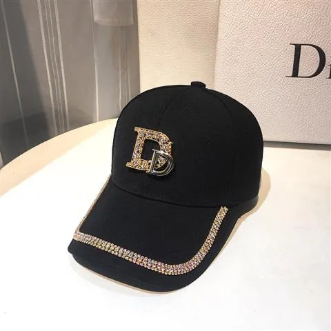 Rhinestone Hat Cotton K Kop Cap Hip Hop Cap Hats