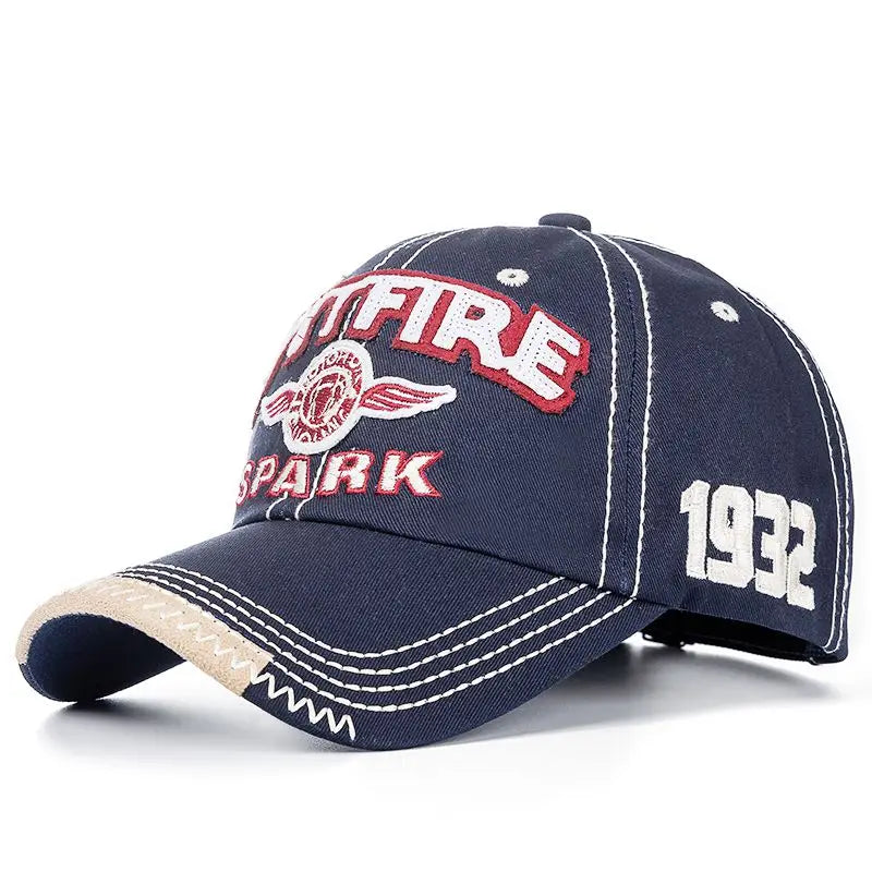 Unisex Cap Letter Embroidery Cotton Baseball Cap