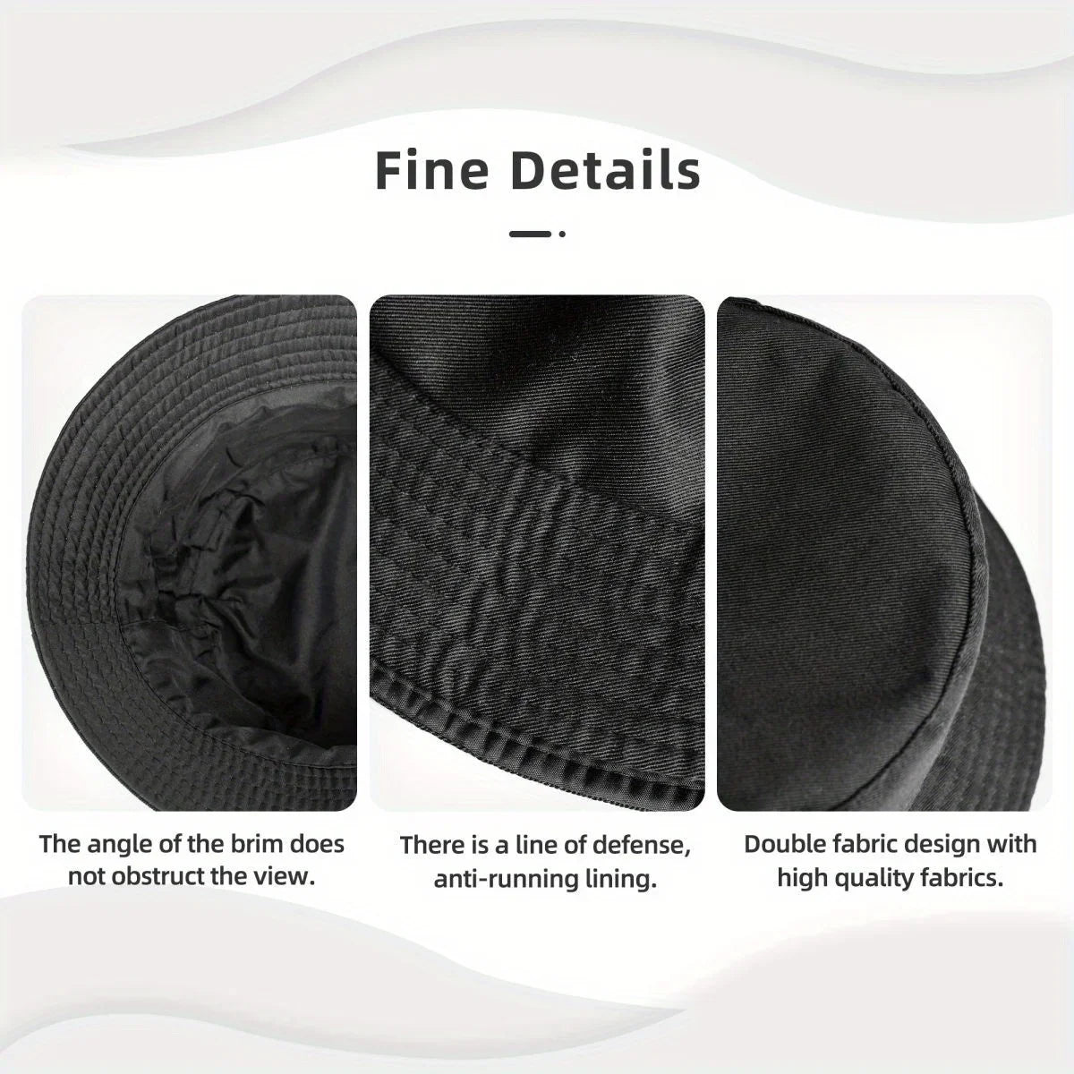 Yarrow Bucket Hat Hat Luxury Cap Female Men's