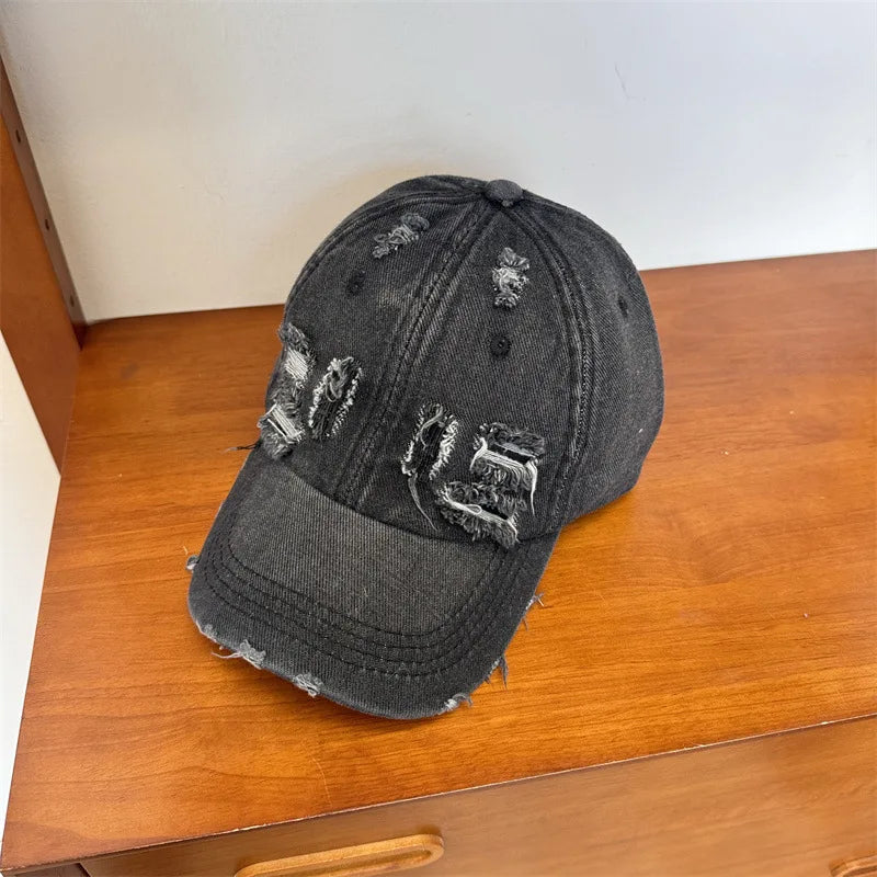 American-Style Street Retro Washed Baseball Cap