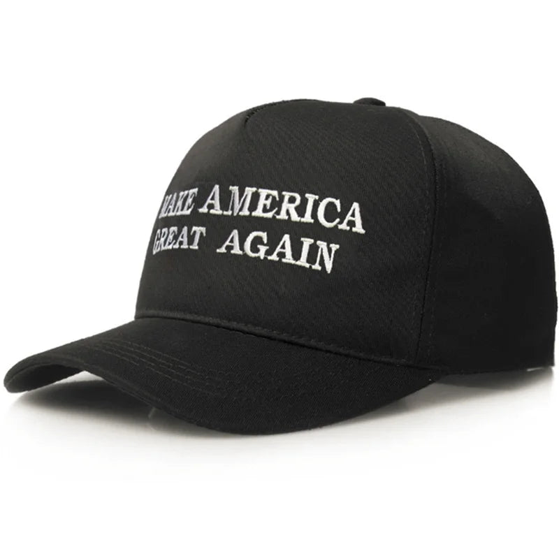Adult Hats and Caps Make America Great Again Red Peaked Baseball Cap