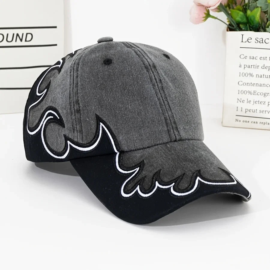 Retro Distressed Baseball Cap