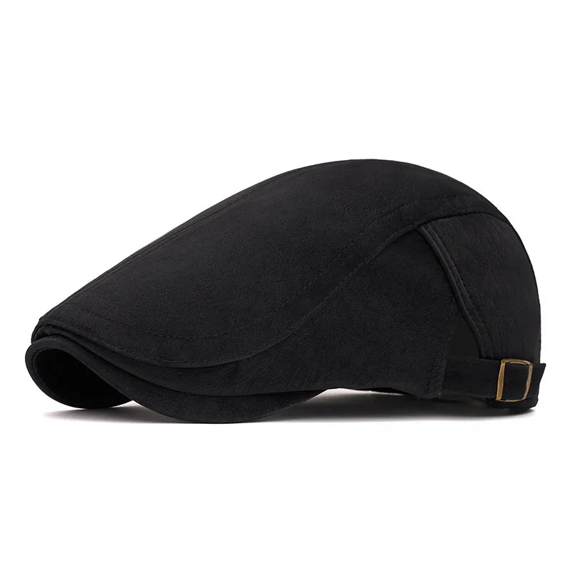 Autumn/Winter Beret Men's Vintage Forward-Facing Cap