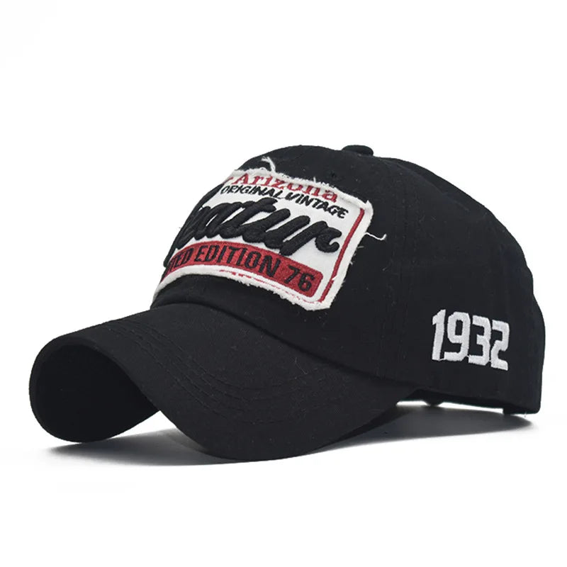 New Men Baseball Cap Letter Embroidery Summer Fashion Cotton Women