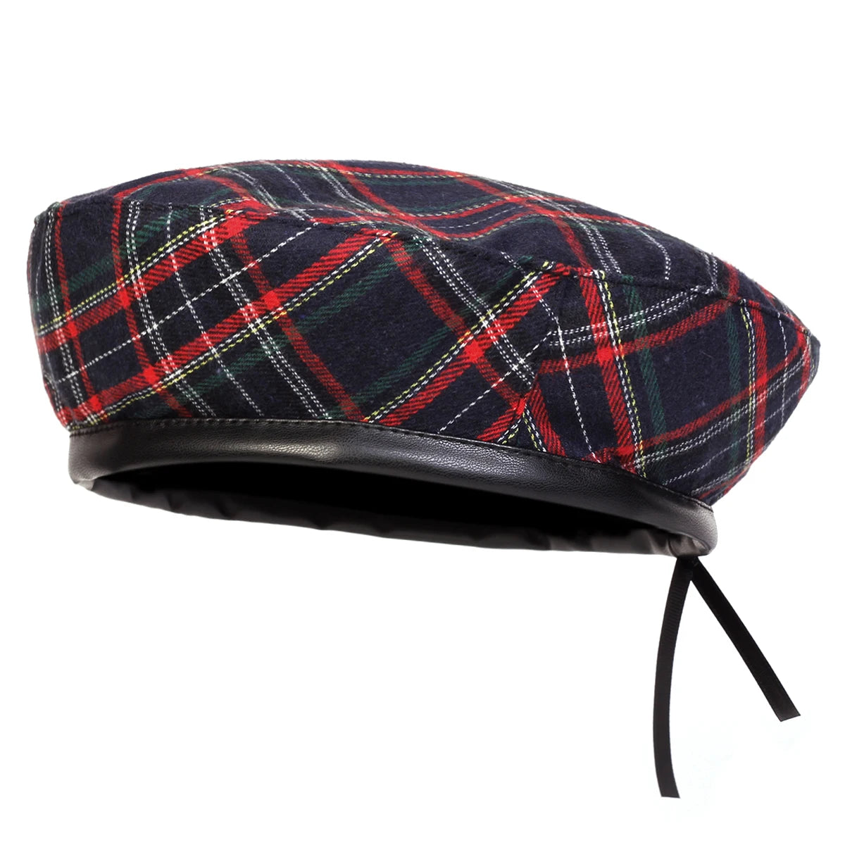 Unisex Plaid Beret Hat Men And Women Painters Hats