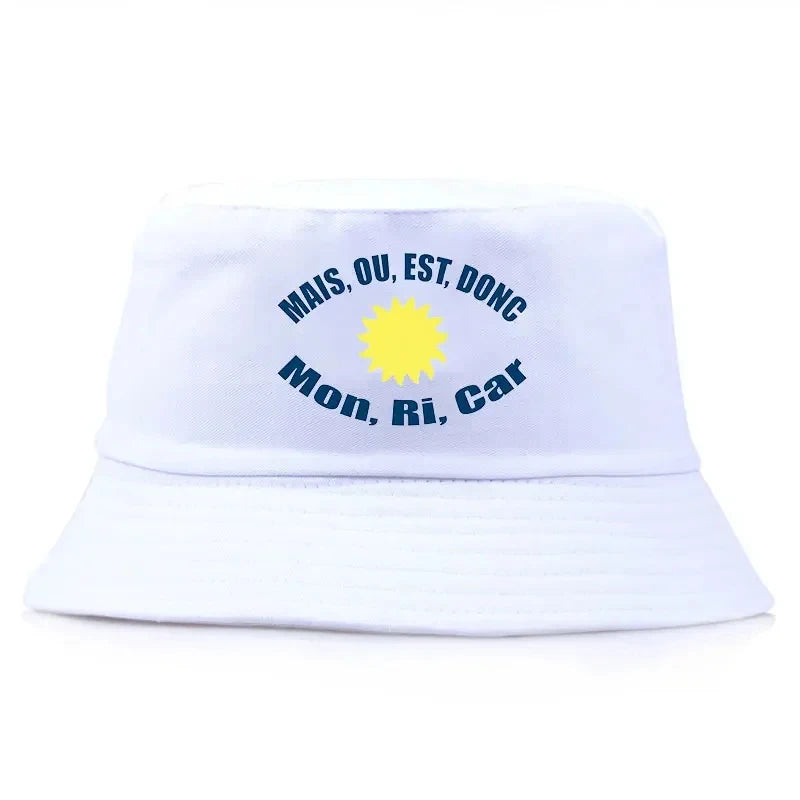 Mais Ou Est Dong Mon Ri Car Reversible Bucket Hat Woman Man