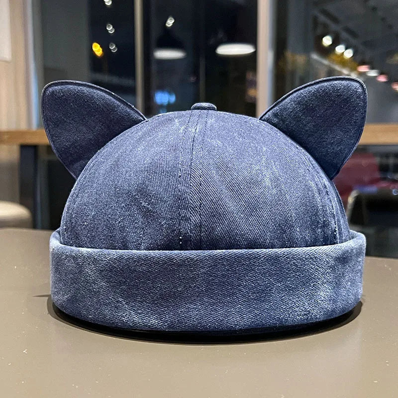 2026 New Spring Summer Cotton Solid Color Docker Cap