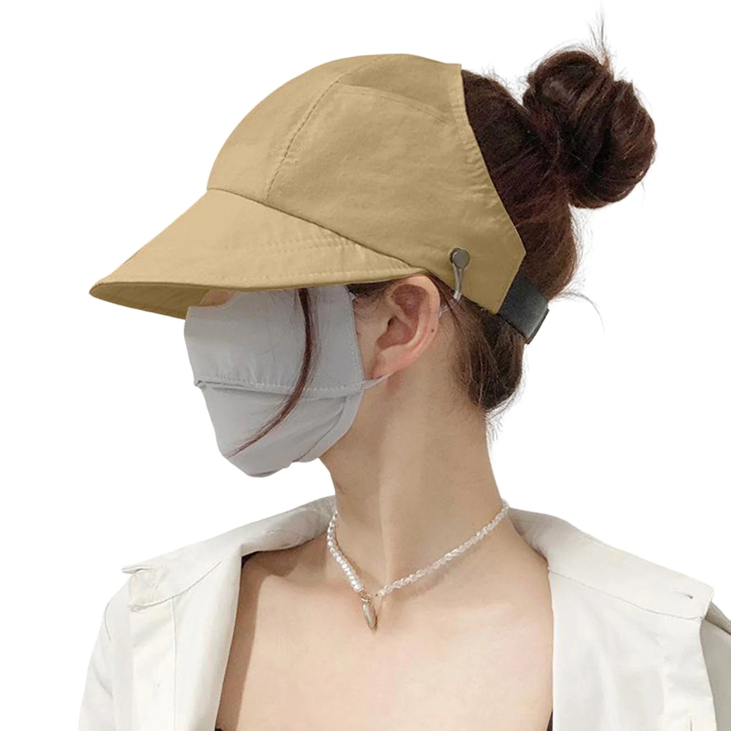 Summer Sun Hat Shade For Women Foldable Sun Beach Large Brimmed Hat