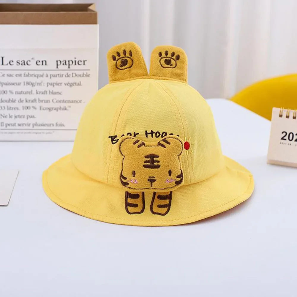 2026 Cartoon Animal Ears Baby Bucket Hat