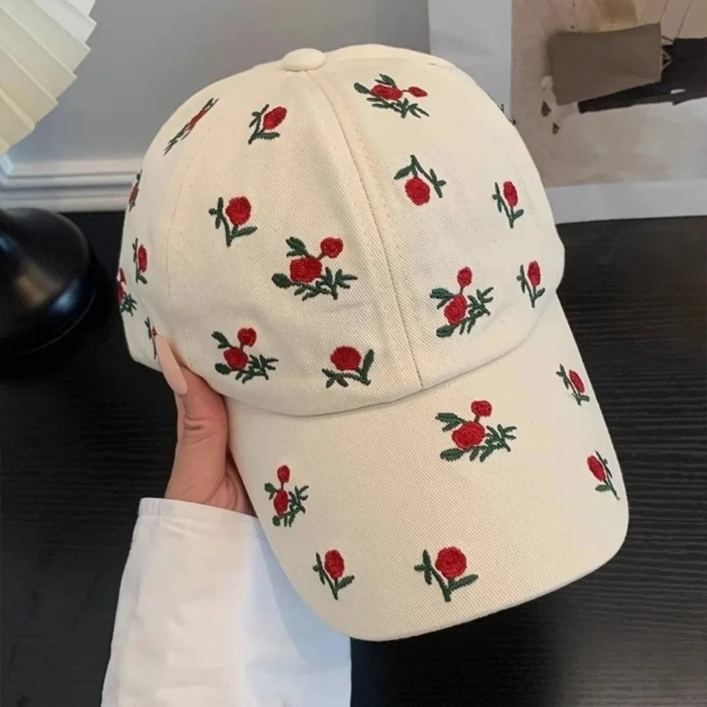 Fashion Sweet Style Embroidered Baseball Cap