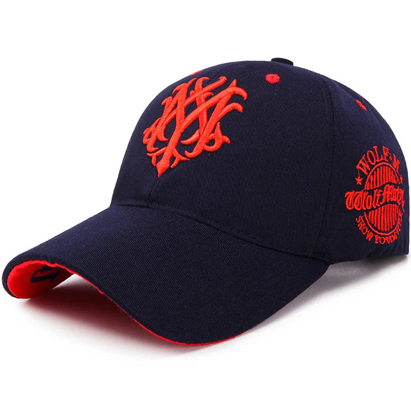 Totem Embroidered Baseball Cap Fashion Men Women Caps Spring And Summer