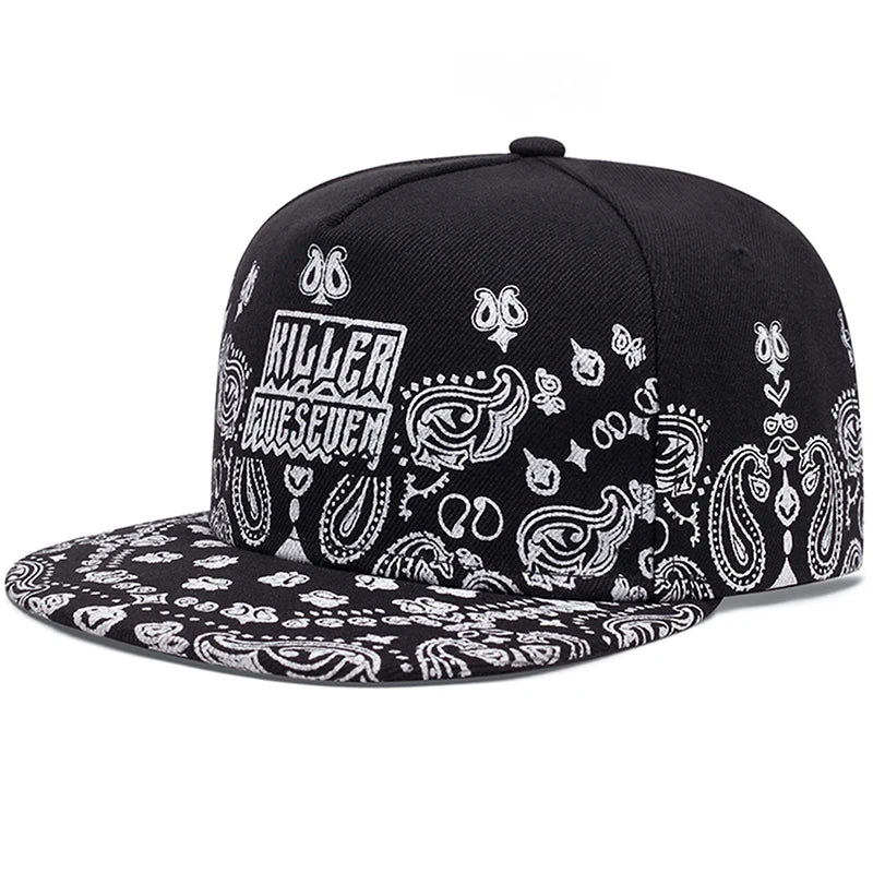 West Coast Cashew Flower Street Hip Hop Hat Outdoor Cycling Skateboard Hat