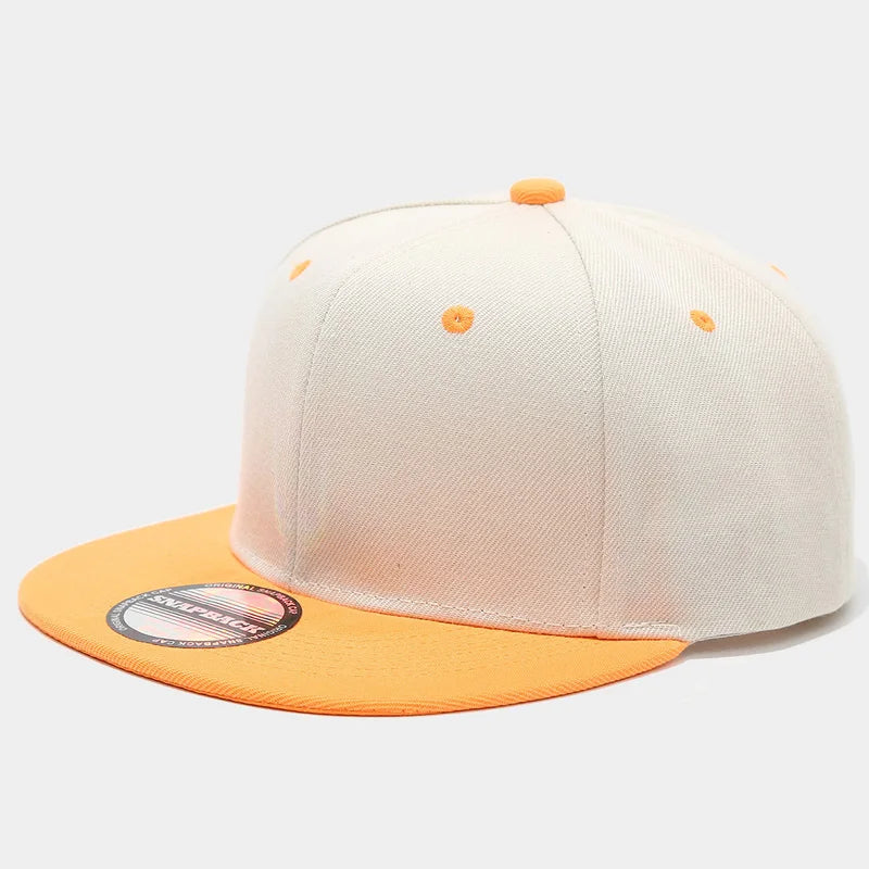 Two-Color Block Hip-Hop Cap For Men And Women, American Casual