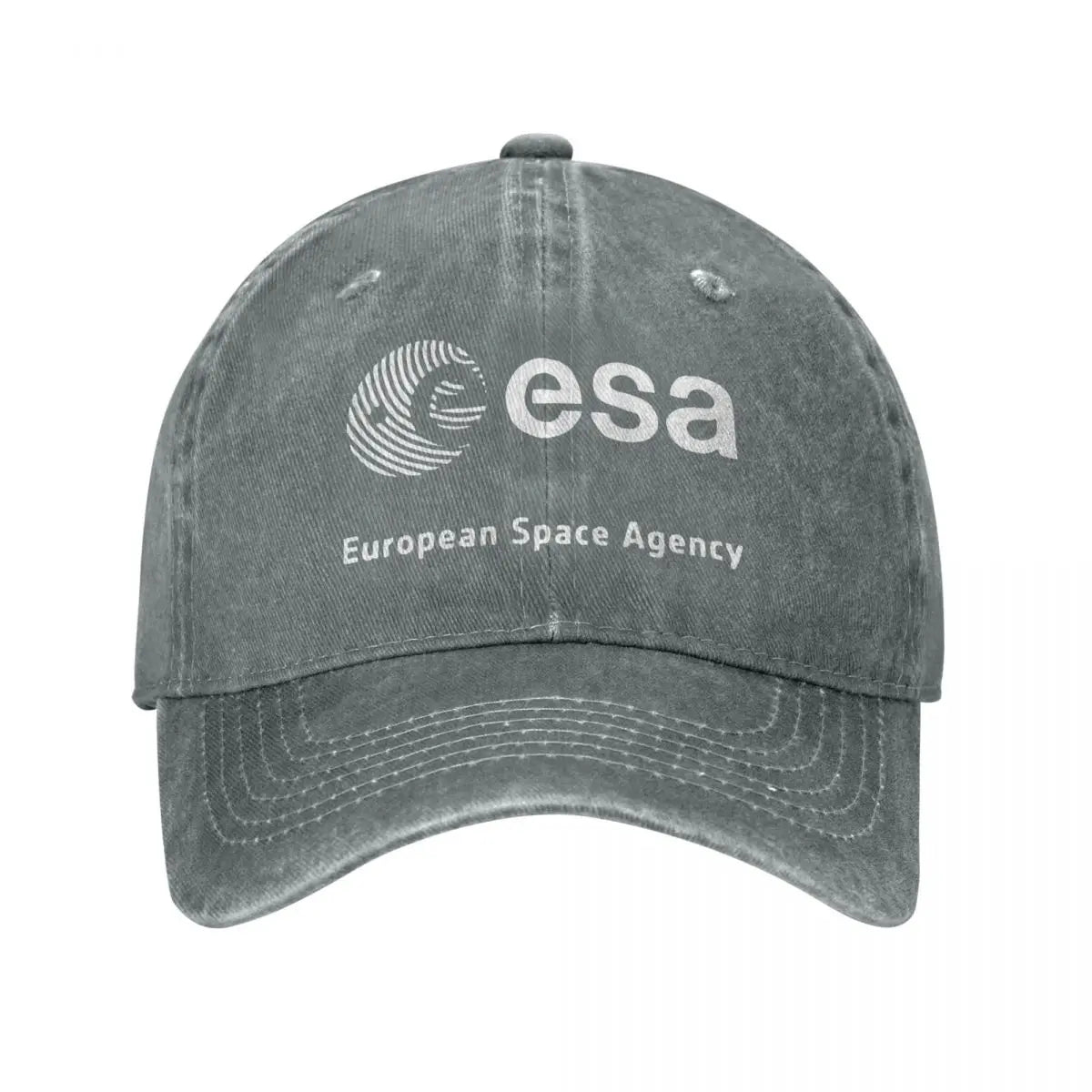 Vintage Esa European Space Agency Baseball Caps Unisex Distressed Denim Snapback Cap