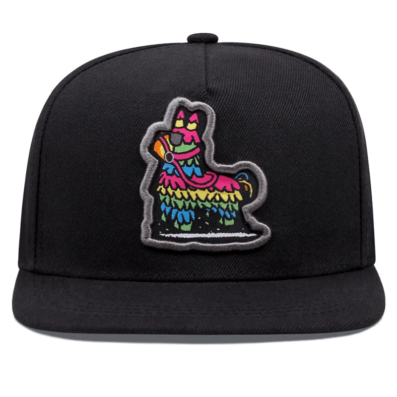 Snapback Cap Men Cool Hip Hop Caps Adult Cartoon Characters Embroidery Snapback Hats Men Women Hats