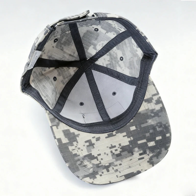 Tactical Camouflage Baseball Cap Outdoor Hunting Fishing Camping Sun Hat