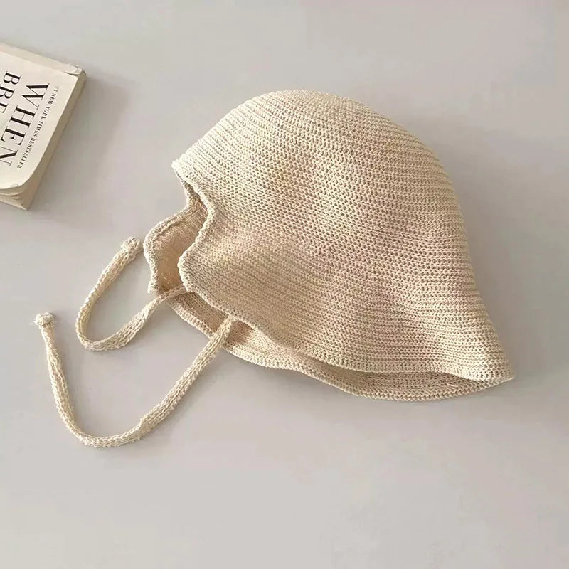 Foldable Breathable Sunscreen Basin Cap Summer Women Visors