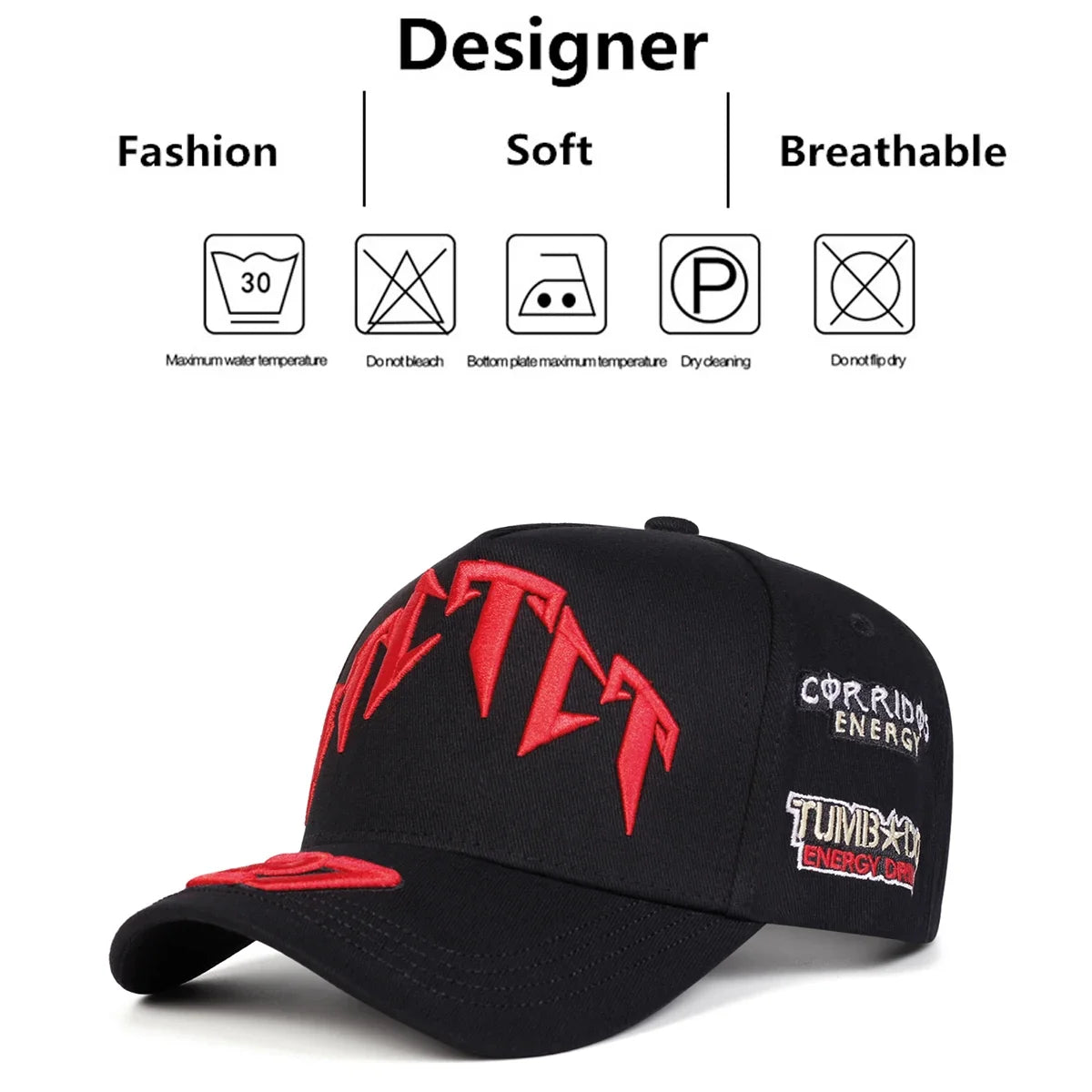 Unisex CTCTC Letter Embroidery Baseball Caps Spring Autumn