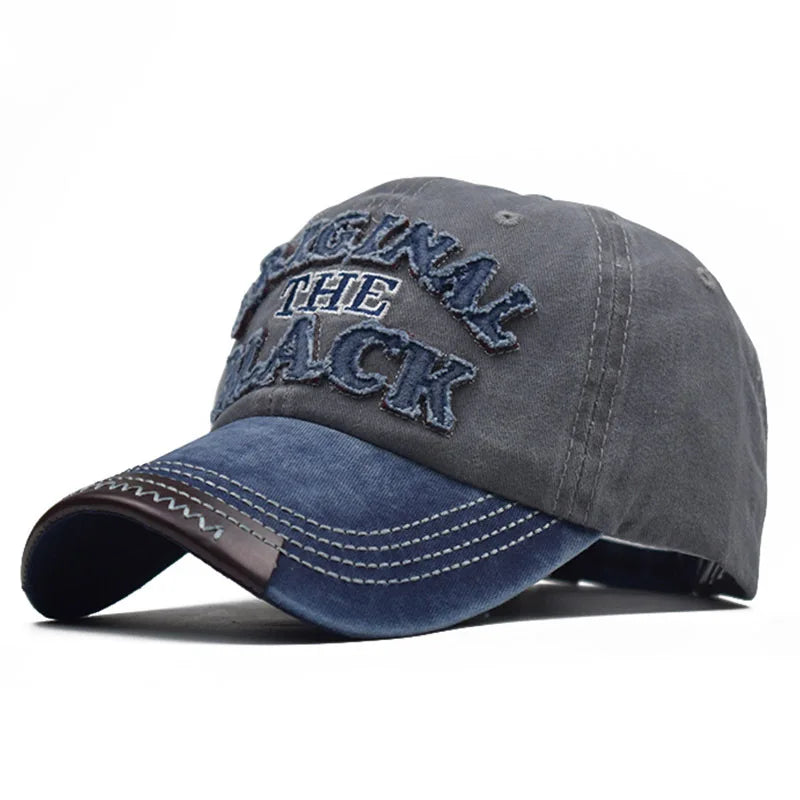 New Unisex Vintage Wash Denim Men Women Baseball Caps