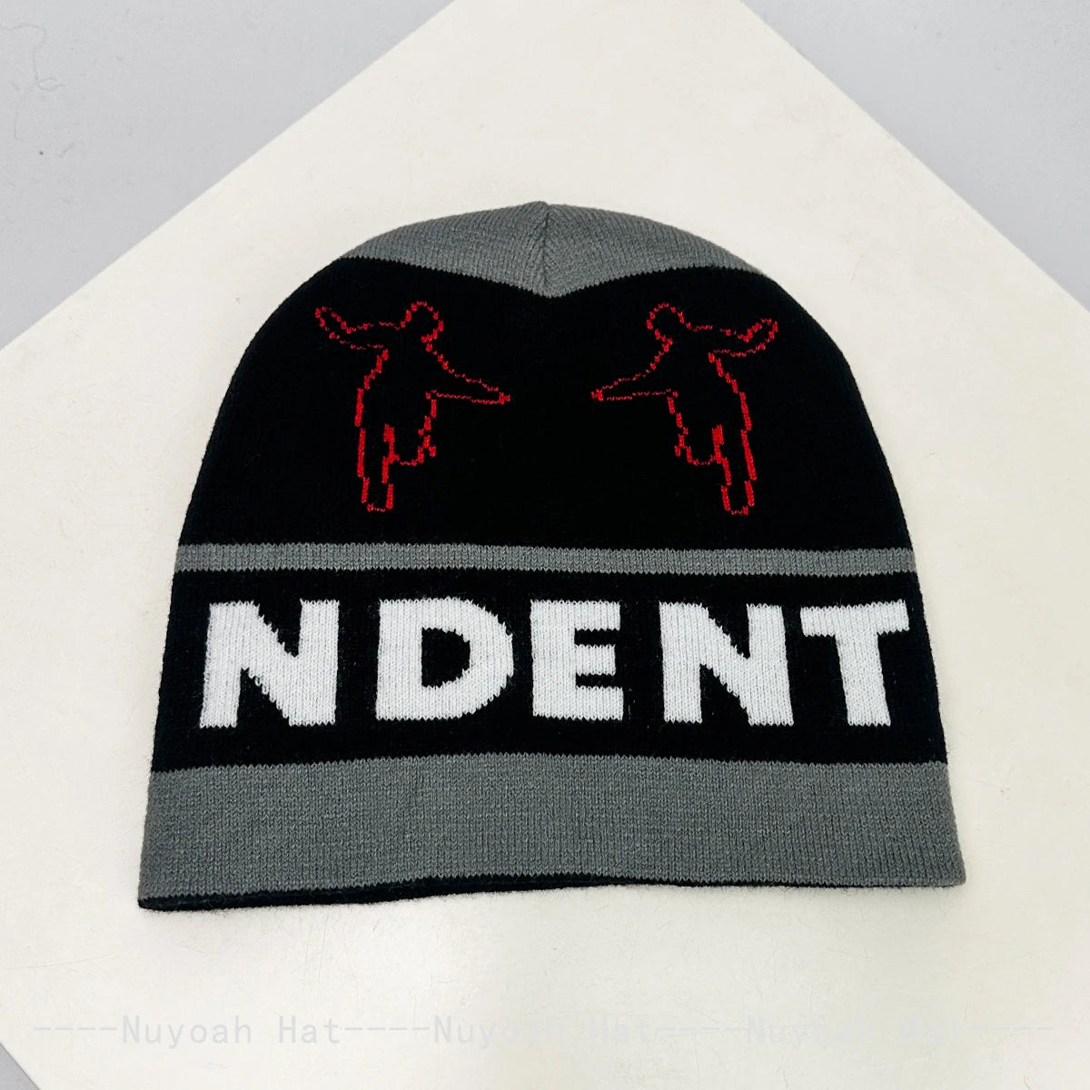 New Men Women American Street Jacquard Letters Knitted Hats