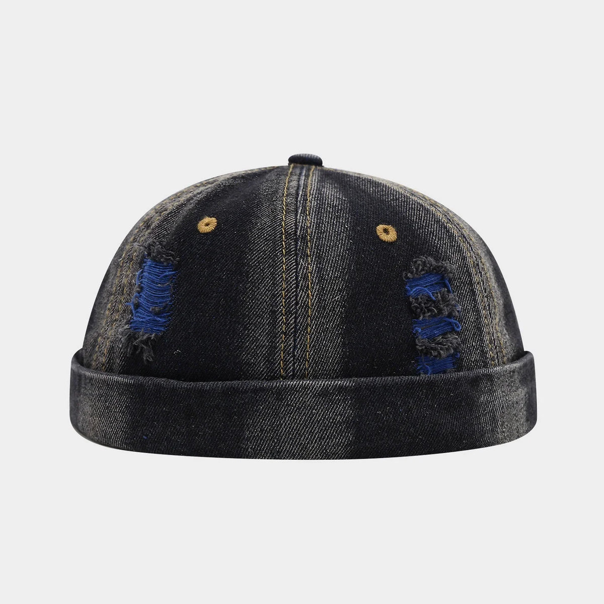 Broken Hole Landlord Hats Men's Street Hip-Hop Hats