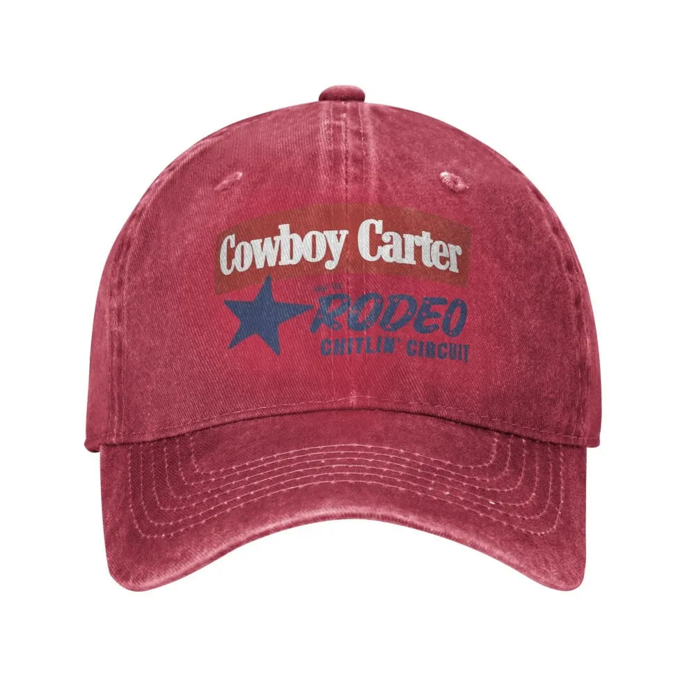Beyonce Cowboy Carter Rodeo Baseball Caps