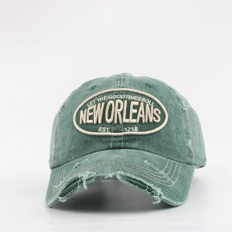 2026 Unisex Washed Cotton Baseball Cap