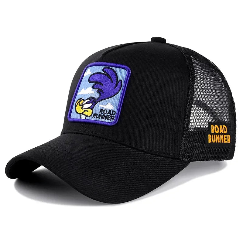 Unisex Anime Cartoon Cap High Quality Patch Draw Baseball Cap Men