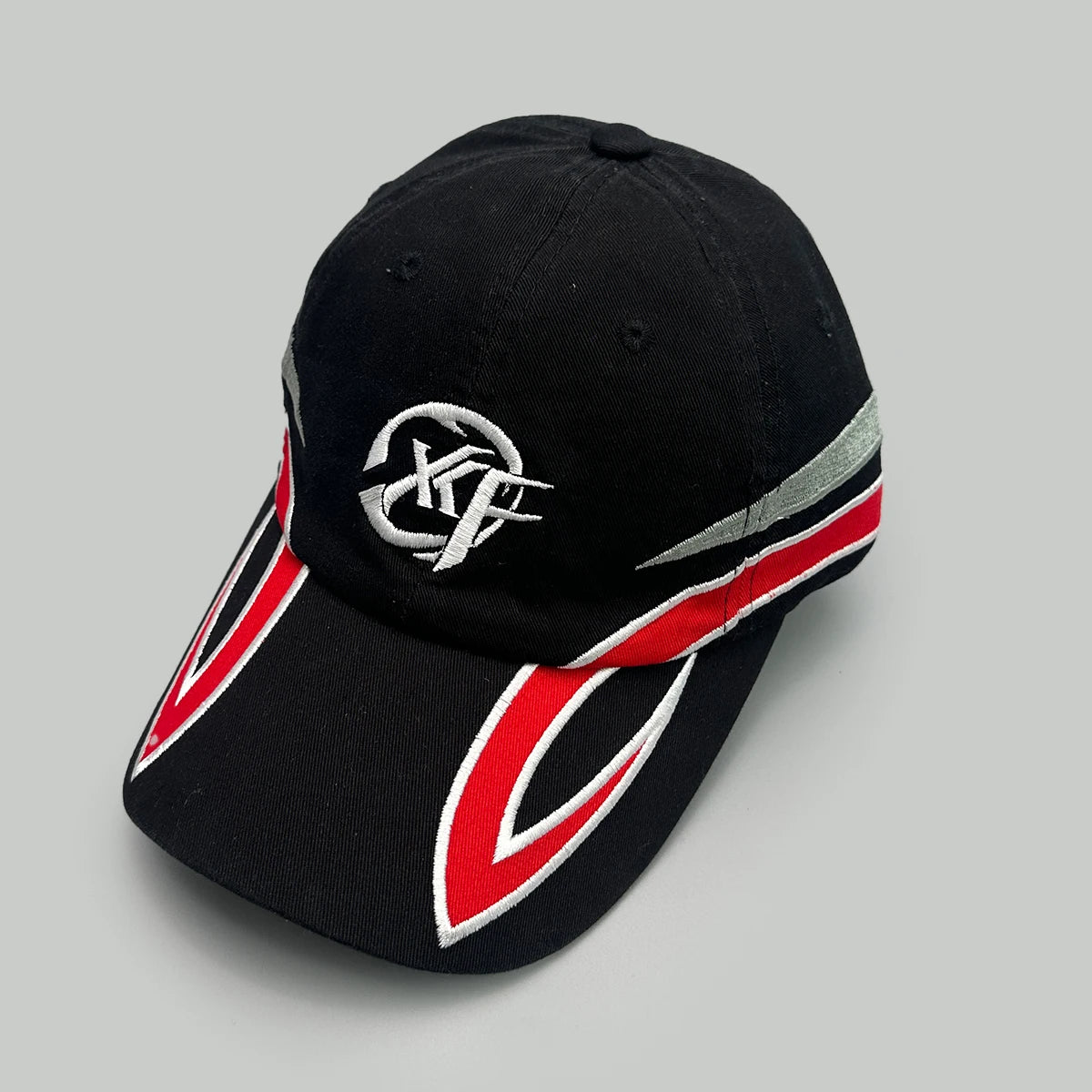 American Embroidered Flame Double-Edged Blade Baseball Hats