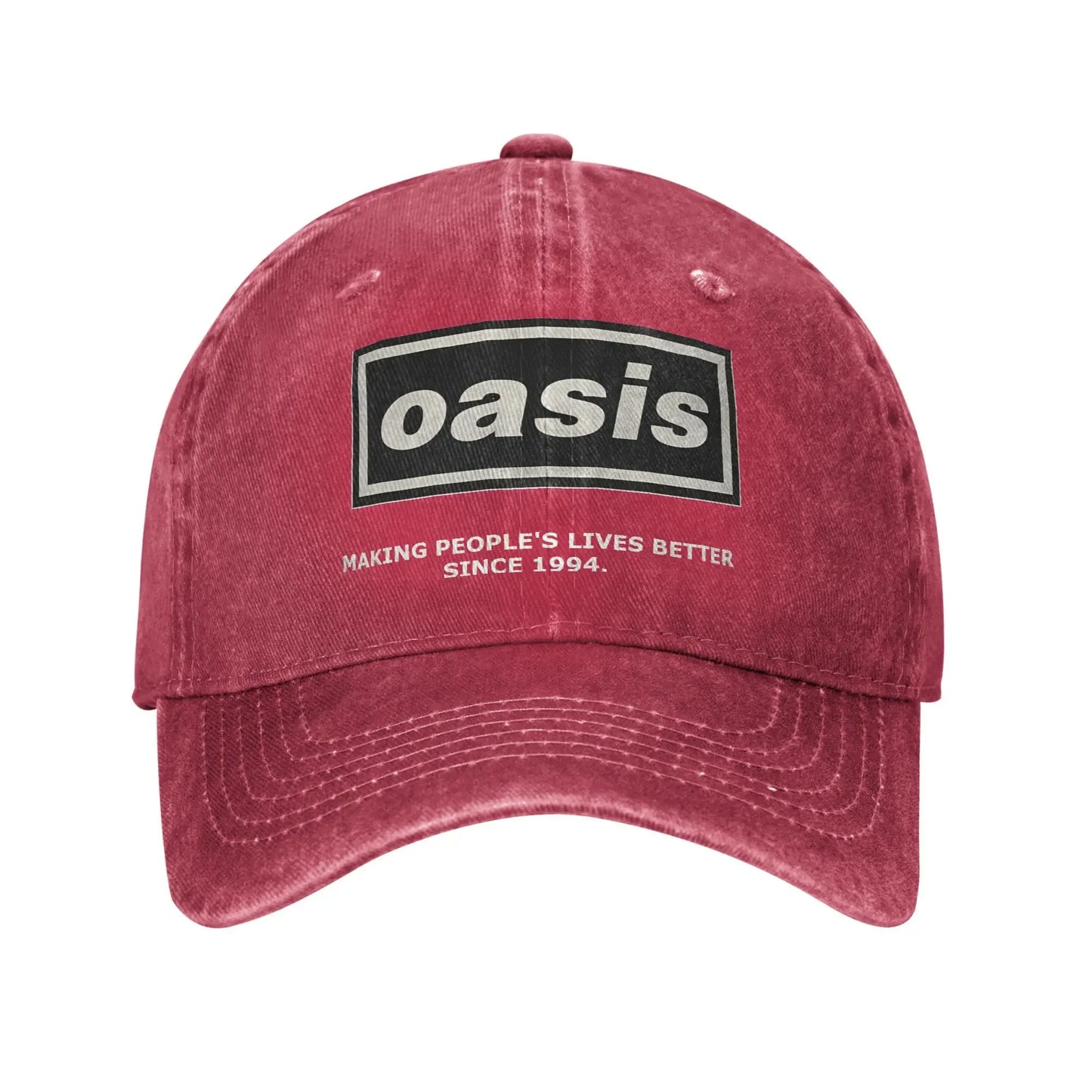 Oasi Band Logo Casual Baseball Cap