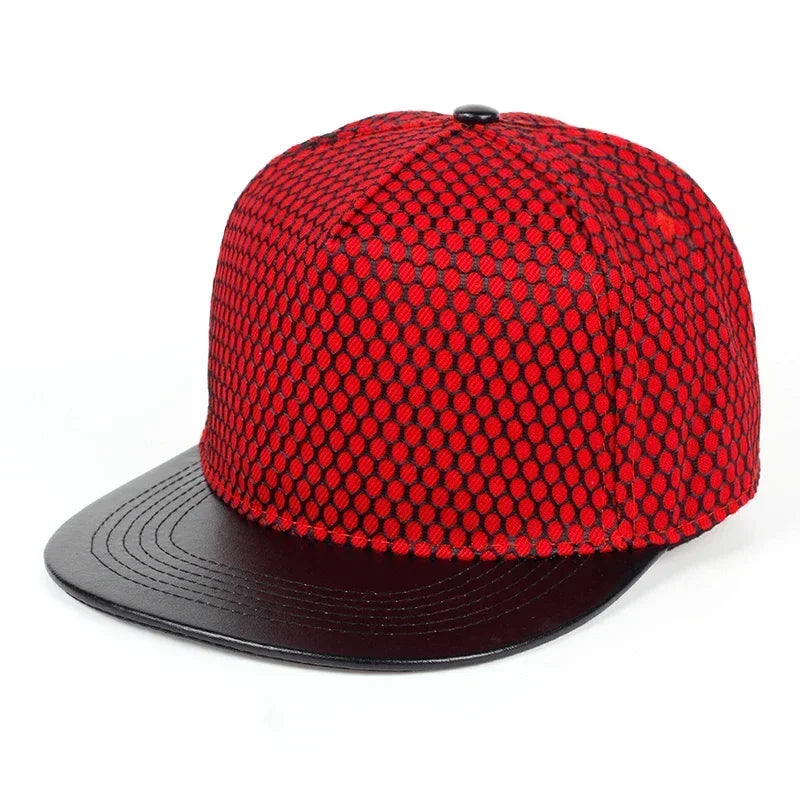 Fashion Light Board Net Hat Hip Hop Hats Street Tide