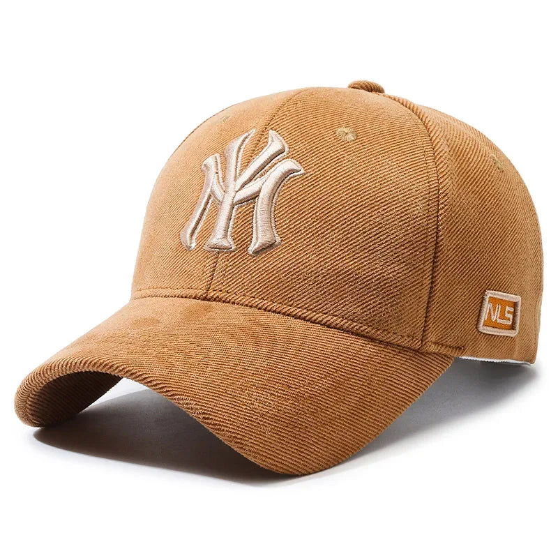 Couple Embroidered Letters Baseball Cap Adjustable Unisex Fashion Matching Sun Hat Trendy Casual Duck Bill Cap