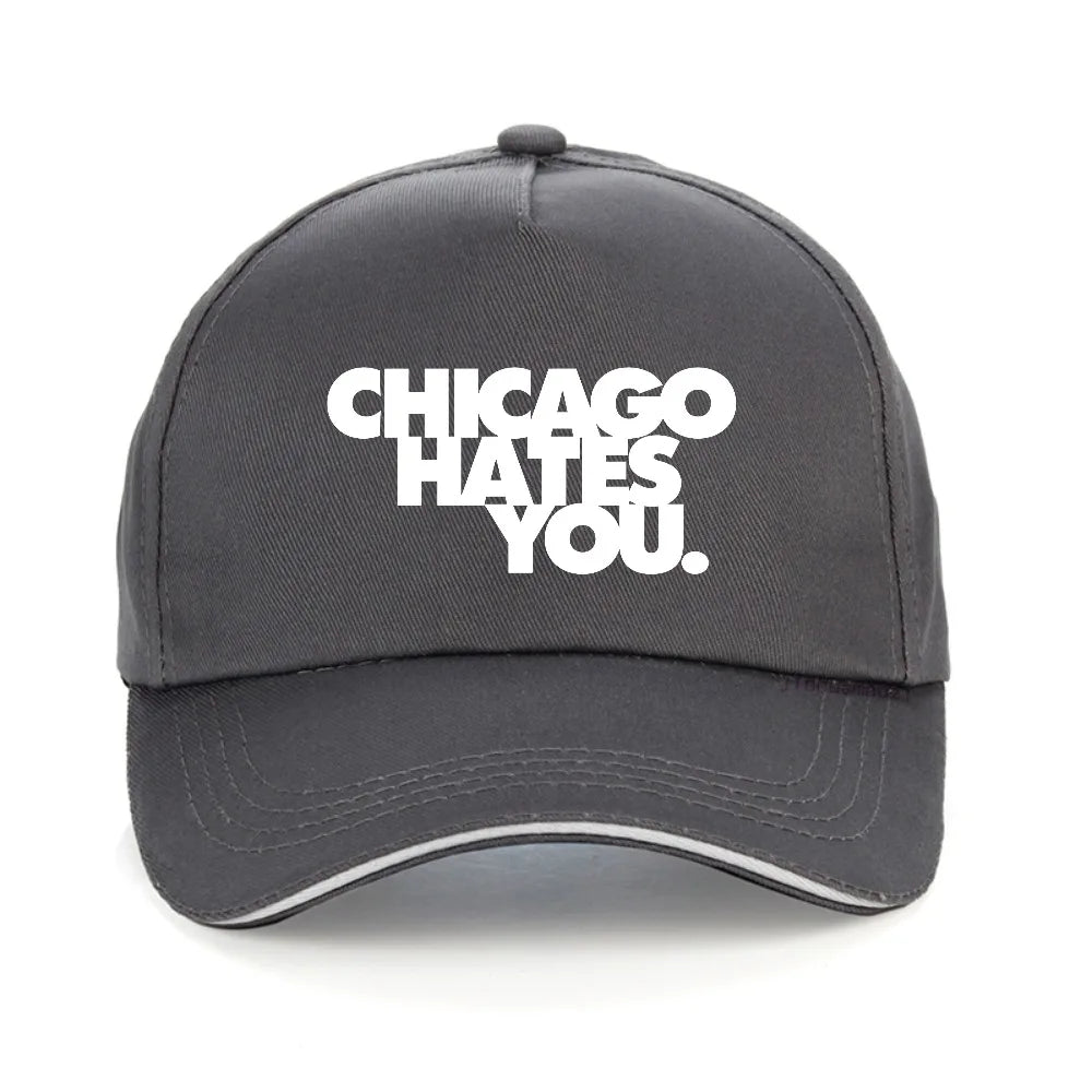 Rapper Chief Keef Chicago Hates You Same Style Print Baseball Cap