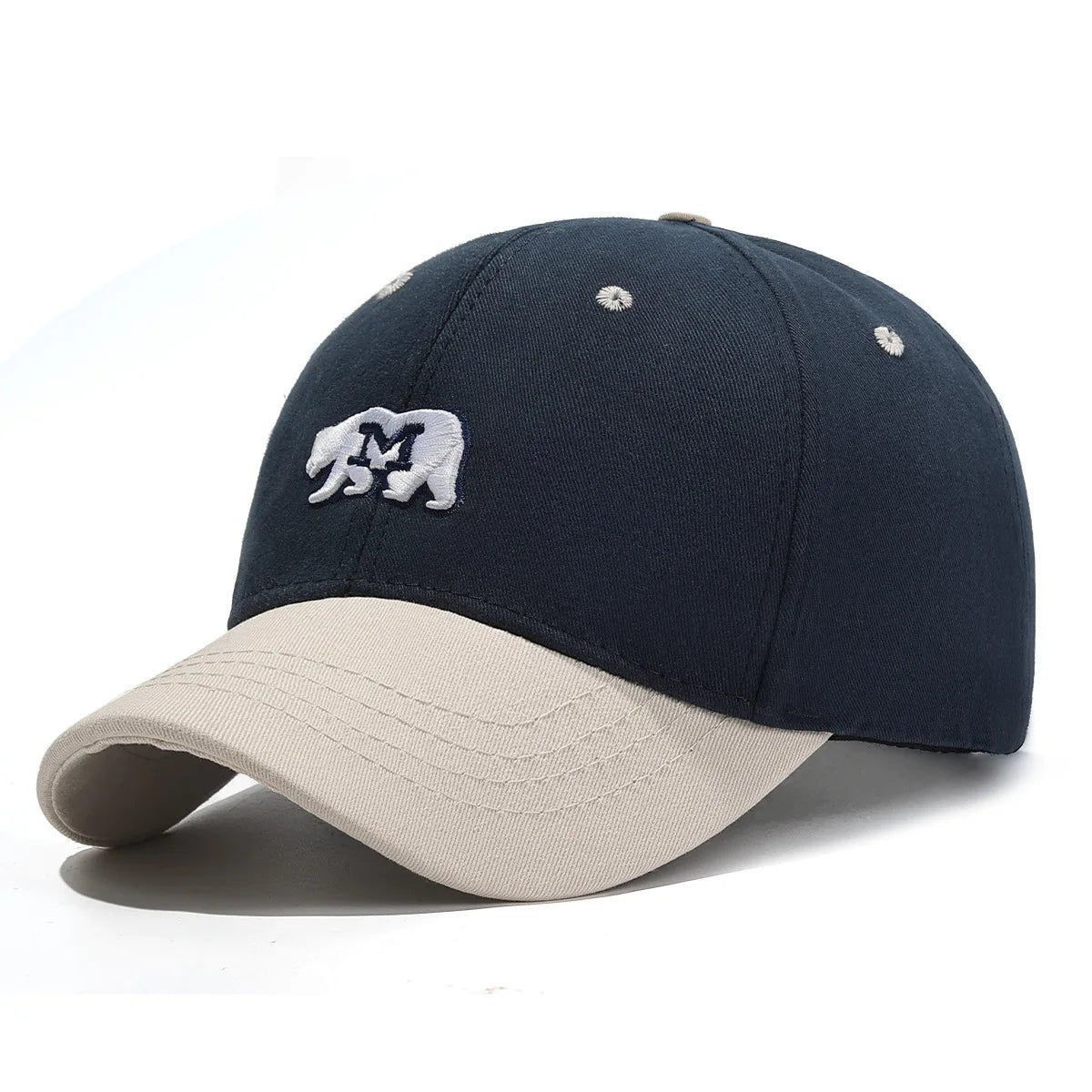New Four Season Workwear Short-Brim Baseball Cap Breathable Duckbill Hat Outdoor Fishing Sun Hat