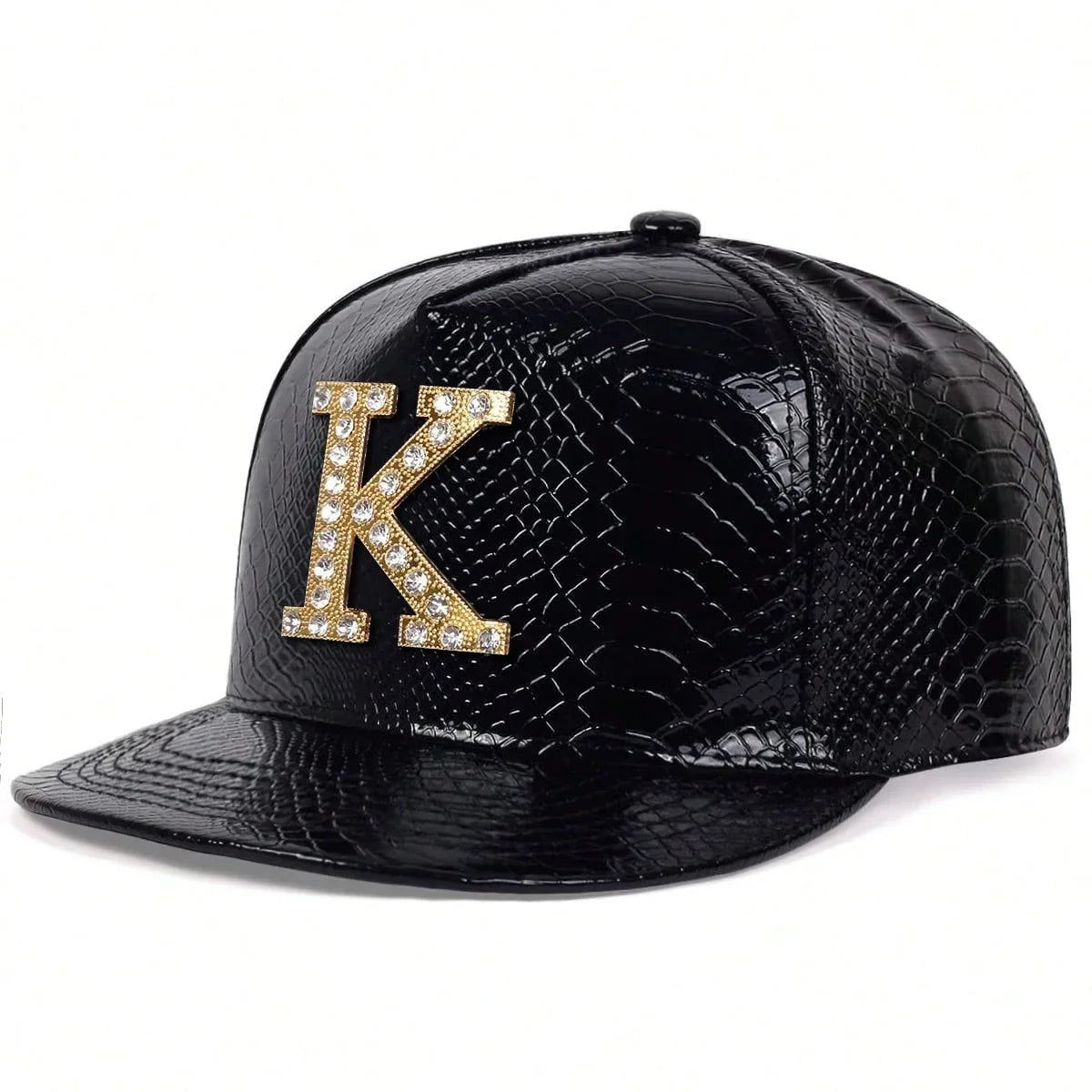 Unisex Diamond K Letter Label Hip-Hop Hats Spring Autumn