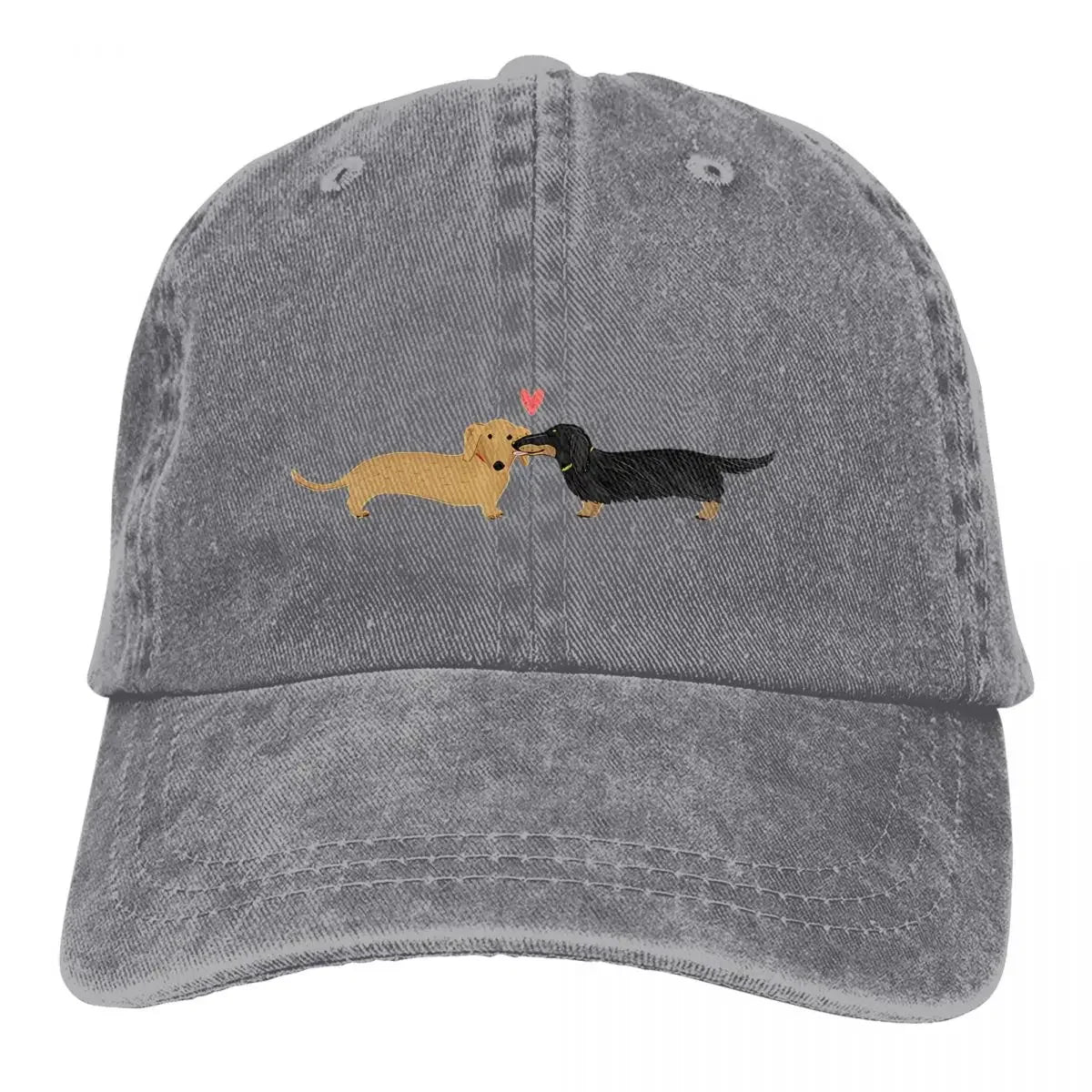 Dog Lover Multicolor Hat Peaked Women's