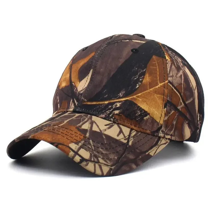 Cotton Camouflage Print Casquette Baseball Cap