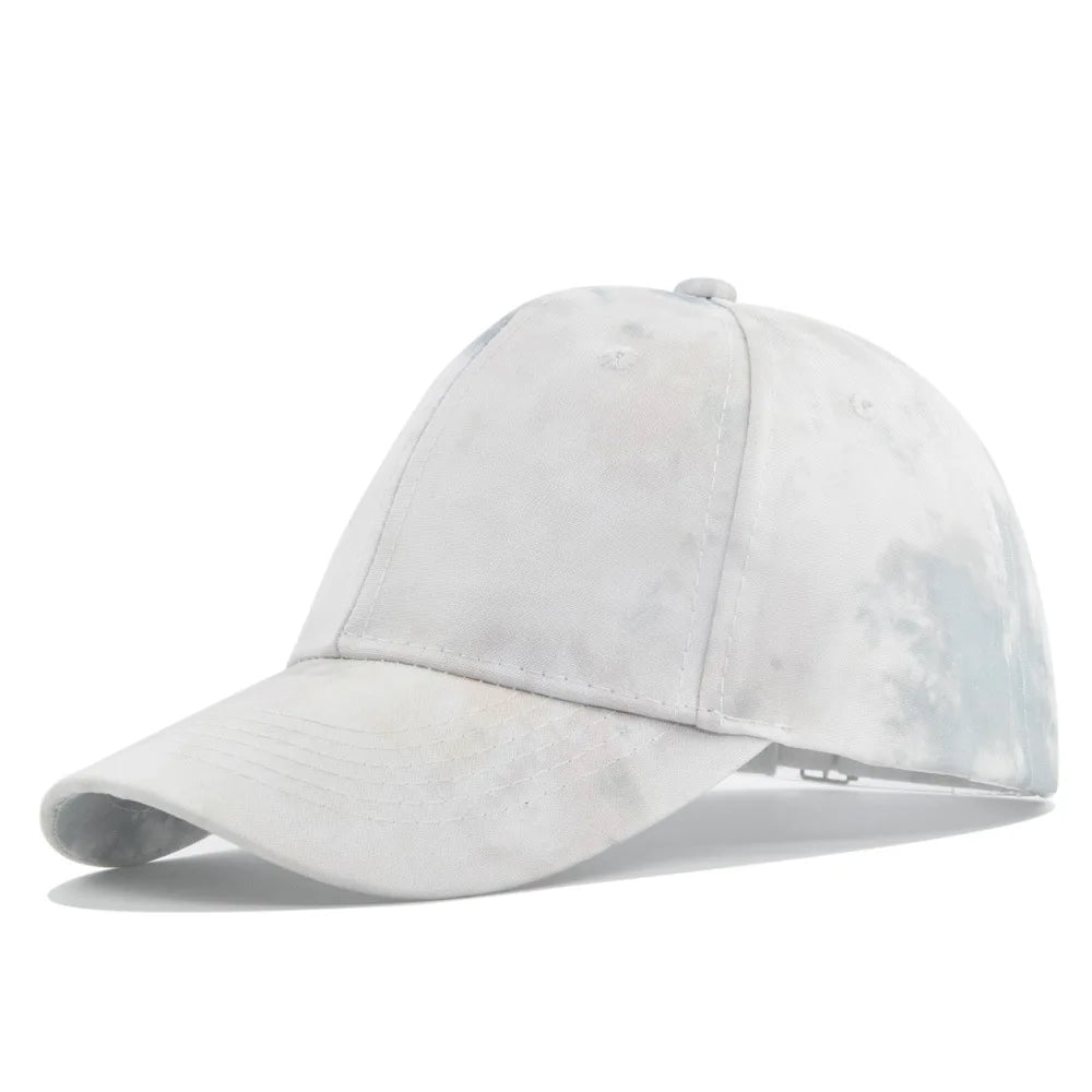 Unisex Spring Summer Dyed Baseball Cap