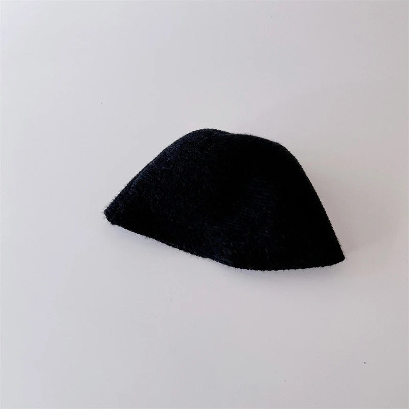 Fashion Solid Color Baby Bucket Hat
