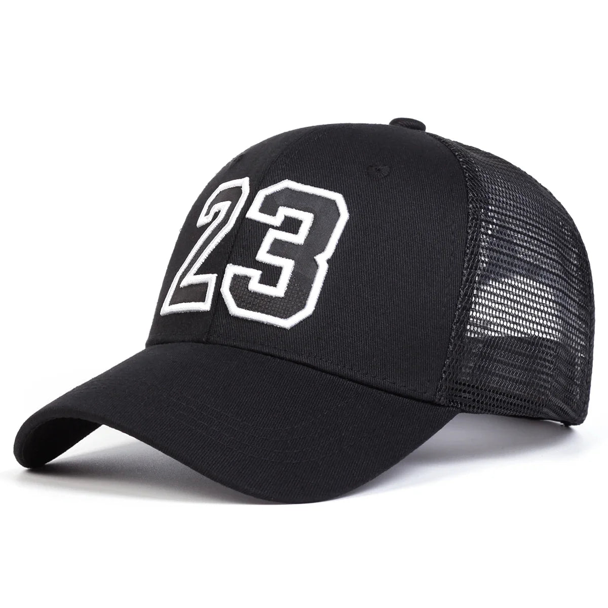 Unisex 23 Embroidery Baseball Net Caps Hip Hop Cap Spring Summer