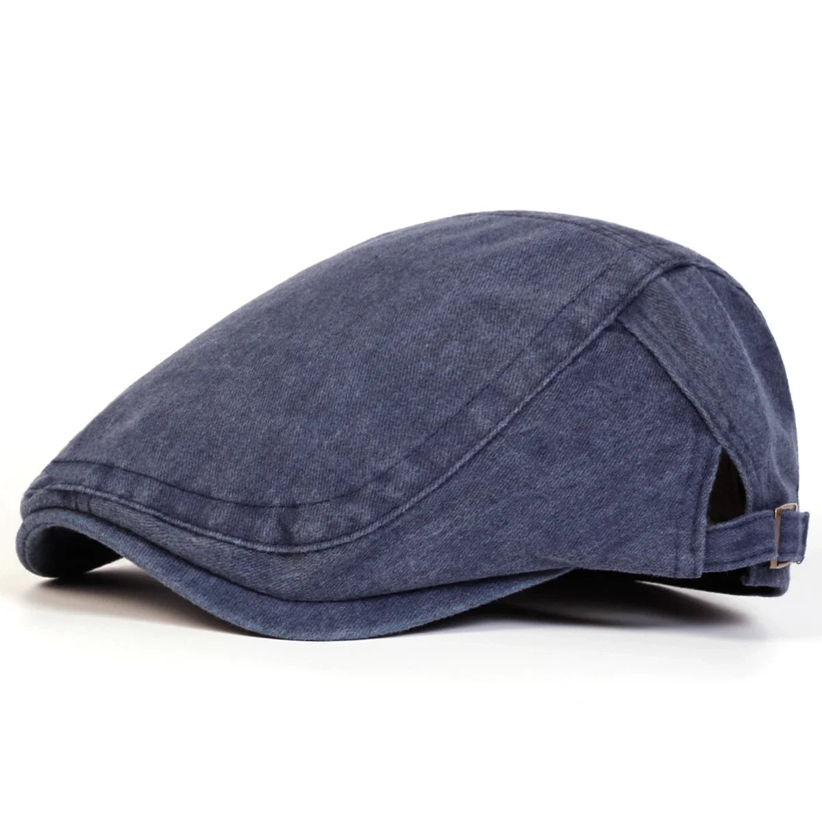 Men Solid Color Washing Newsboy Caps British Painters Hats
