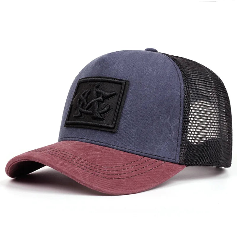 1pc Unisex CA Letter Embroidery Net Baseball Hats Spring and Summer