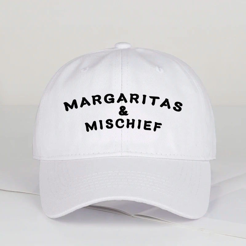 "Margaritas & Mischief" Baseball Cap