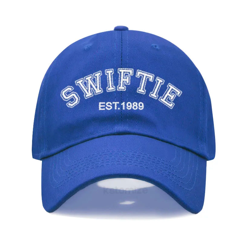 1989 Embroidery Baseball Cap for Men Women Unisex Washed Cotton