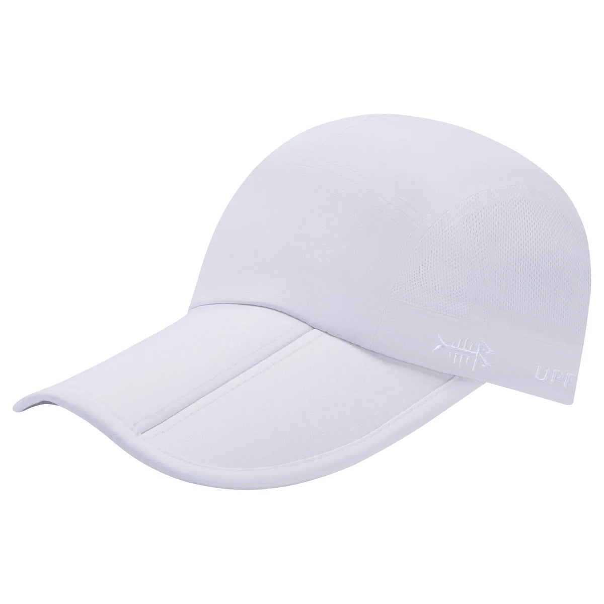 Folding Fishing Baseball Cap UPF 50+ Water Resistant Outdoor Portable Brim Hats